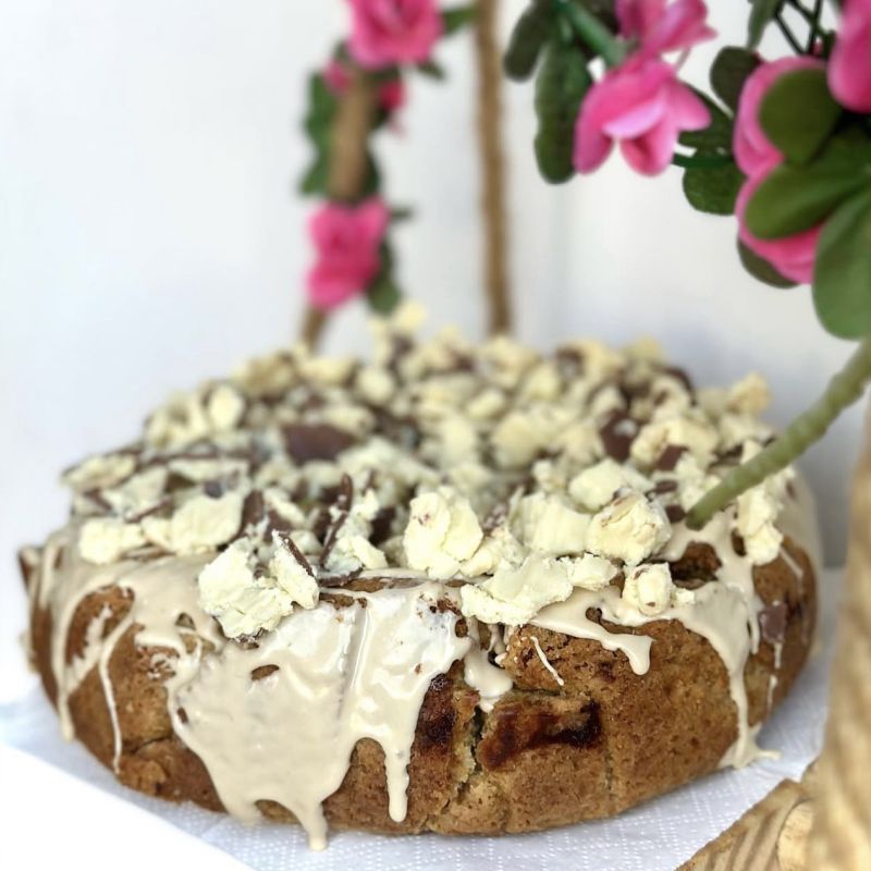 Cookiecake Nocilla Blanca con Choco Turrón Jungly